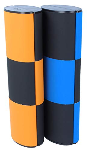 Zauberetui / Logic / Change Medium lang schwarz - orange/blau
