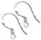 NT_Big Ohrringe mit Haken, Sterlingsilber, mit Spule