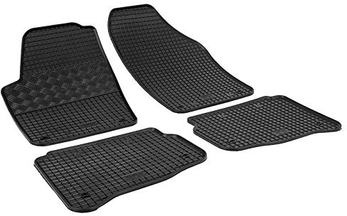 Gummi Fußmatten passend für Skoda Fabia I ab 1999-2007 AZUGA AZ10092204 Gummimatten Automatten