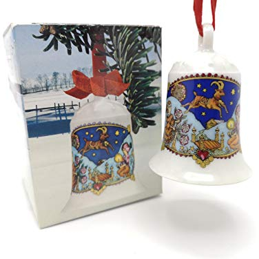 Hutschenreuther Weihnachtsglocke 1979*Rarität, Porzellanglocke, Weihnachten, Anhänger, Baumschmuck