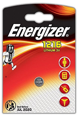 Energizer Lithium Button Cell 3 V CR1216 –