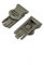 H World Shopping Schnallen-Dreh-Clips für Brillen, 19 mm, Helm-Seitenschiene, Schnell, ACH Mich, Maritim FG