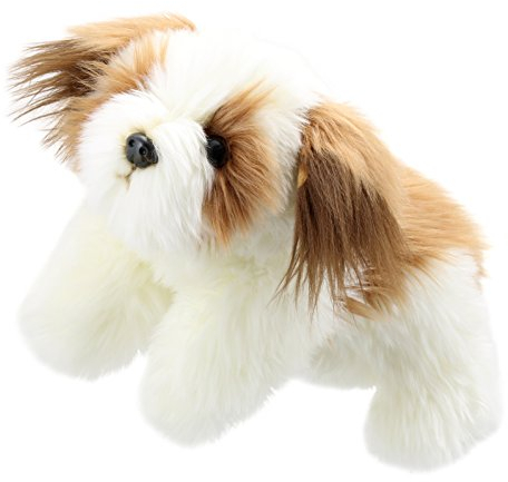 The Puppet Company - Full-Bodied Animal - Dog (Brown & White),PC001824, 30cm