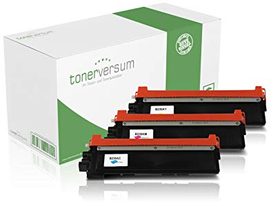 3 Toner kompatibel zu Brother TN-230 Cyan Magenta Gelb für DCP-901cn HL-340cn HL-3045cn HL-3070cn HL-3070cw HL-3075cw MFC-9120cn MFC-9125cn MFC-9320cw MFC-9325cw Multipack