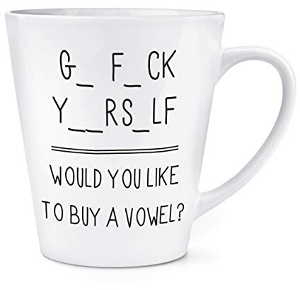 Go Fck Selbst 12oz Latte Becher Tasse