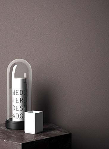 NEWROOM Tapete grafisch braun Unifarbe Struktur Uni Vliestapete Vlies Einfarbig Unifarben Tapete inkl. Tapezier Ratgeber ǀ Grafik