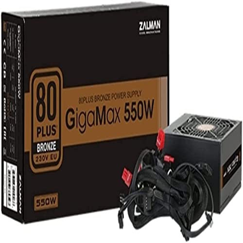 Zalman GigaMax 550W (80Plus Bronze) - Fuente de alimentacin para PC no Modular