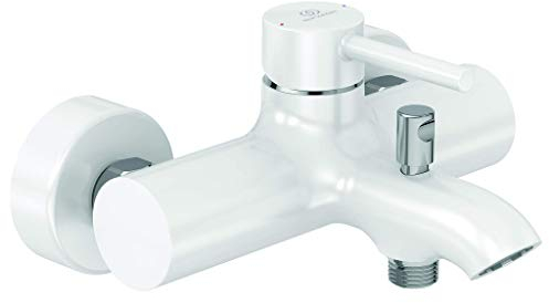 Ideal Standard - Kolva Miscelatore Monocomando esterno per Vasca/Doccia, Bianco