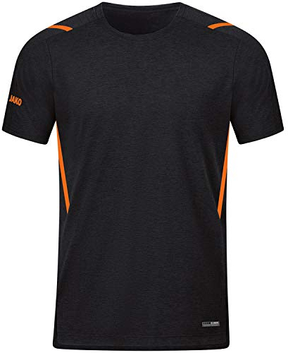 JAKO Challenge Freizeit T-Shirt schwarzorange, 4XL Herren