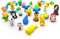 LURICO 36 Stück Radiergummi Tiere Set, Neuheit Radiergummis für Party Favors, Tiere Radiergummis für Kinder Bleistift Radierer Geschenke Klasse Belohnungen für Studenten, Kindergeburtstag