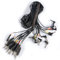 Fame E-Drum Kabelbaum Universal, Hochwertiges Drum-Zubehör, 12 Stereo-Einzelkabel, Kompatibel mit TD-12, DTX, Hybrid Pro, Ideal für HiHat, Ride, Crash, Snare, Kick, Tom-Tom