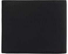 Lacoste Portefeuille Porte-Monnaie Classique Moyen pour Homme, Noir, Taille Unique, Noir, Taille Unique, Classique, Moyen