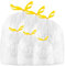 BILIEASY Bin Bags Bin Liners 3-5 L Drawstring Trash Bags Large Strong Unscented Universal Garbage Bags (3-5L(120pcs))