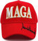 Trump 2024 Hat Donald Trump Hat Take America Back MAGA USA Stickerei Verstellbare Baseballkappe, Maga-rot, 7-7 5/8