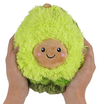 ANBOOR Avocado Kuscheltier Frucht Stofftier Plüschtier Grün Plüschpuppen Gefüllte Plüsch Kinderspielzeug für Party Gefälligkeiten (20 cm)