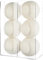 NiHome Clear Acrylic Magnetic Dryer Ball Holder for Laundry Room Organizer and Storage,Wall Mount Dryer Balls Container Dryer Ball Dispenser (No Balls), Space Saving & Versatile for Paper Cups & Decor