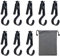 8stk Outdoor Zelt Baldachin Stoffclip Licht Haken, Camping Zelt Licht Haken, Multifunktionale Zelt-Baldachin-Clip, Outdoor Camping Lichthaken Zelt, für Outdoor, Reisen Abenteuer, Camping-Lichter