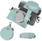 Rieibi X100VI Camera Case - Retro Leather Case for Fujifilm X100VI Digital Camera - Protective Case with Strap and Grip Case-Green