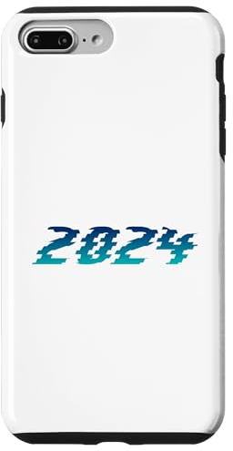 Hülle für iPhone 7 Plus/8 Plus 2024 Neues Jahr, Zukunft, Kunst, Futuristisch, My Year Tech