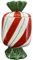 Pommerntraum ® | Bonbondose Gebäckdose Schmuckdose Pralinendose Keksdose Teedose Vorratsdose Gutscheindose Schatzdose (Bonbon rot weiss)