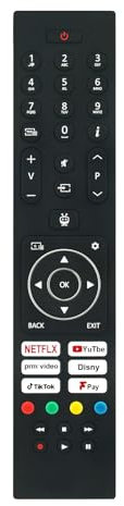 Replacement TV Remote Control Applicable For Panasonic RC45137T TB-32S45AEY TB-40S45AEY TB-32S40AEY Smart Full HD LCD TV