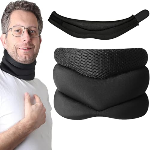 Vitavix Neck -Unterstützung für verstellbare Schnarchenhalsunterstützung, Halsunterstützung Ergonomisch, bequem für einen erholsamen Schlaf, den Druck der Halswirbelsäule für Frauen und Männer,1Pcs