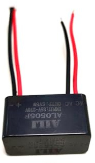 Gokelomg AC 220V a DC 5V/1A Mini Transformador 5W Impermeable Epoxi Moldeo Luz Fuente de Alimentación Interruptor Separador Conductor