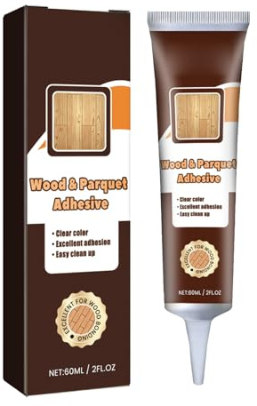 KOAHDE Pegamento Madera Extrafuerte,Pegamento para Madera,Pegamento Fuerte para Madera,60ml,Reparación de Grietas en Mesas y Sillas de Suelo de Muebles de Calidad
