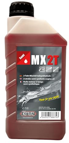 KETTLITZ-MX 2 TAKT Öl - teilsynthetisches Universal-Zweitaktmotorenöl - 1 Liter Flasche