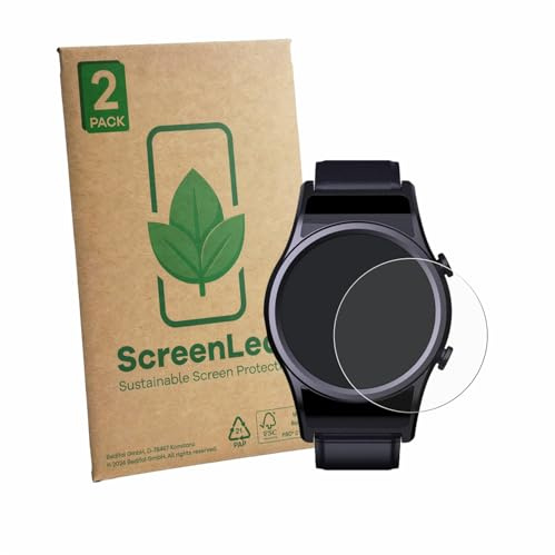 ScreenLeaf 2 Stück Schutzfolie für DigiKuber FSSB 1.3 [nachhaltiger Displayschutz, Folie, transparent, kratzfest]