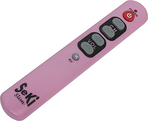 SeKi Slim - Mando a Distancia Universal con Teclas Grandes Rosa