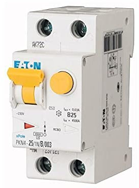 EATON INTERRUTTORE DIFFERENZIALE MAGNETOTERMICO EATON 6A 1PN 30MA TIPO AC 4,5K 236873