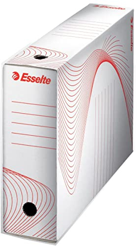 Esselte Leitz Archiv-Schachtel, Wellpappe, 100mm, weiß