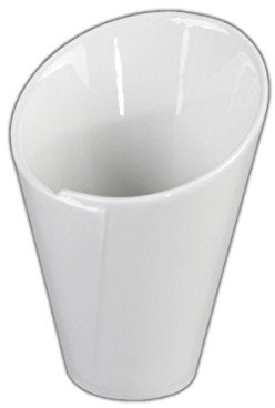 Holst Porzellan SL 130 Kosmetik- und Zahnputzbecher 14 cm, weiß, 10 x 10 x 14 cm