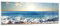Panorama Bilder auf Glas Meer Ufer Wasser Glasbild 90x30cm Wandbilder Dekoration Wohnzimmer Schlafzimmer Küche Klein Wanddeko Bild im Glas Wand Kunstdruck Art Modern Wall Decor Glasdruck GAB90x30-3551