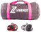 LegendZ - Sporttasche mit abnehmbarem Schulterriemen, Außenfach, Innenfach & Tragegriffe - Damen Fitnesstasche im sportlich modernen Design - Frauen Trainings-Tasche für Fitness & Gym (schwarz/pink)