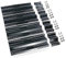 GFTIME 40-48cm Universal Brennerabdeckung für Broilking, Napoleon, Charbroil, Landmann, Barbecook, Outback, Enders, Flammenverteiler Ersatzteile, Heizplatte für die Meisten Gasgrills, 4 Stück