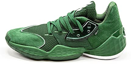 adidas Herren Sm Harden Vol.4 Team Basketballschuhe, Dunkelgr n, Wei , 43 1/3 EU