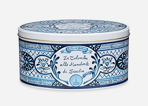 Colomba Fiasconaro D&G Dolce e Gabbana Mandrorle Di Sicilia Latta da 750g Pasqua
