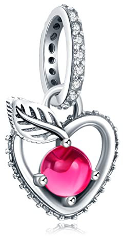MITSOKU Schneewittchen Apfel Charm 925 Sterling Silber Frauen Armband Halskette Weihnachten Anhänger Valentinstag Muttertag Mädchen Geschenk