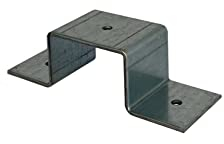 Collier de serrage rectangulaire en 60 x 20, 60 x 30, 60 x 40, 70 x 40, 70 x 50, 80 x 40, 80 x 50, 80 x 60, 100 x 40, 100 x 50 galvanisé (100 x 50 mm)