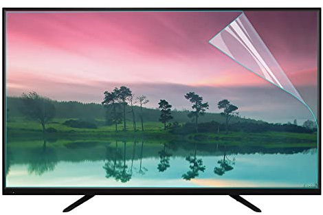 JANEFLY Anti Glare Screen Protector for 32-75 Inches TV, Matte Film Anti Blue Light Protectors for Sharp, Sony, Samsung, Hisense, LG Etc / 70in 1561x900mm