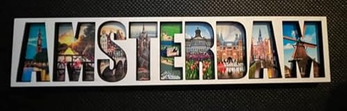 Amsterdam Magnet Amsterdam Souvenir Amsterdam Fridge Magnet Amsterdam Geschenk Amsterdam Holiday Amsterdam Reise