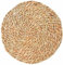 Pack 2 Salvamanteles Individuales | Manteles Individuales Redondos de Enea Fibras Naturales (40 cm)