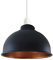 Retro Metal Light Shades, Vintage Style Ceiling Island Lamp Pendant Shade, Non Electric 21cm Easy Fit Curved Kitchen Lampshade, Office, Living Room Light Shade with Reducer Ring (S1-Black+Gold)