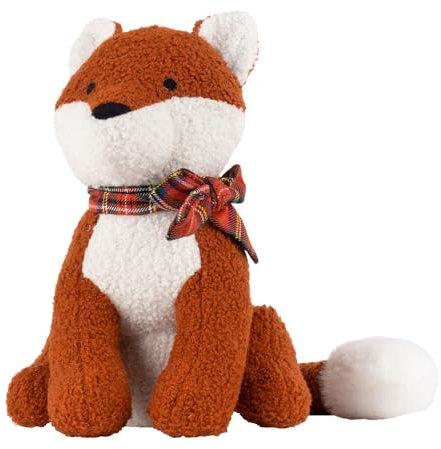 Paoletti Boucle Fox Arrêt de Porte Fantaisie, 23 x 27 x 23cm, Rusty Orange
