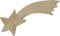 FADEDA Komet, Holz/Höhe:10 cm/handbemalt/detailgetreue Krippen Figuren - Weihnachten Tisch Dekoration Krippe Zubehör