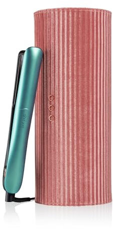 ghd gold Dreamland Collection - Cofre de regalo plancha de pelo profesional, tecnología dual-zone, edición 2023, verde jade