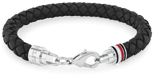 Tommy Hilfiger Jewelry Lederarmband für Herren Schwarz - 2790545