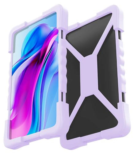 Housse Tablette Silicone Universel valable pour Toutes Les tablettes PC du Marche de 8 a 11 Pochette Tablette Housse Tablette 10 Pouces Coque Tablette 10 Pouces (Violette)